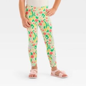Cat & Jack Floral Leggings